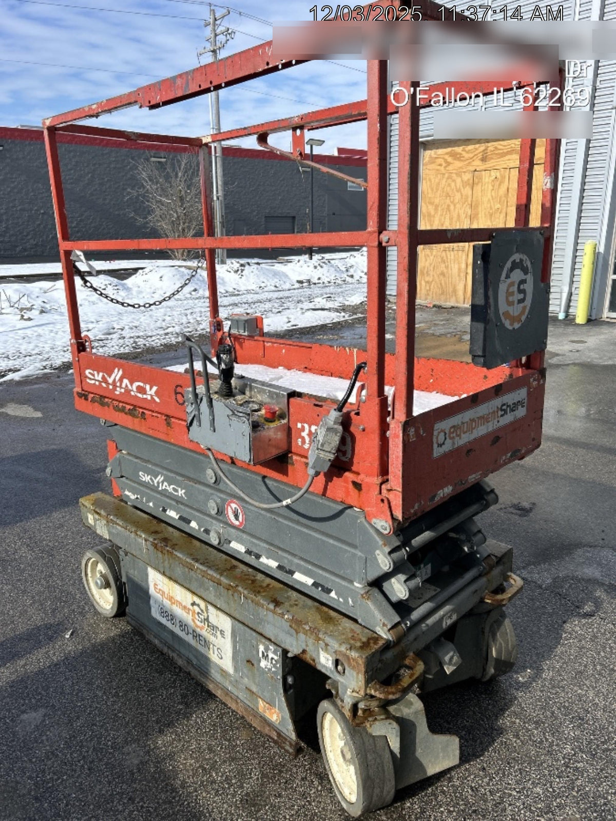 2017 Skyjack SJIII-3219 Skyjack SJ3219, Trojan Battery Set, Extended Warranty 5yr/5k hr
