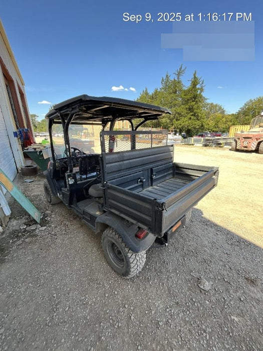 Kubota RTV-X1140W-H 4WD, LED Strobe, Windshield Acrylic Clear, Plastic Canopy, Wire Harness Kit, Backup Alarm