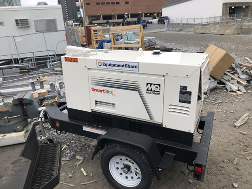 2019 Multiquip DLW400ESA4 Dual Pack, Trailer Mounted