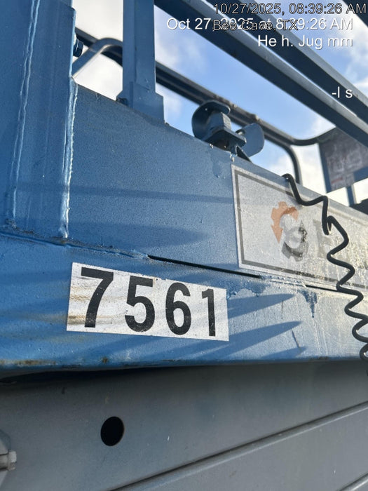 2017 Genie GS-1930 Genie GS-1930 Lift w/Fixed Rail and Chain Entry