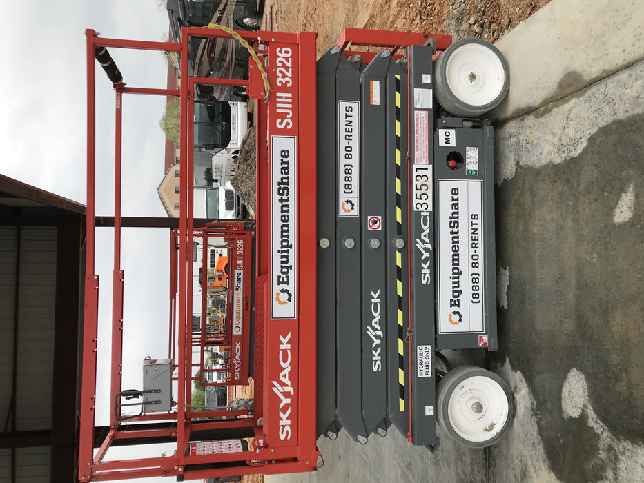 2019 Skyjack SJIII-3226 Standard Options, Trojan Batteries