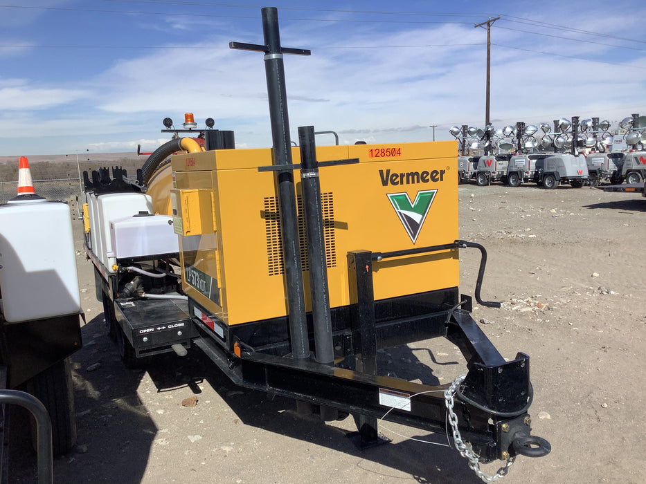 2020 Vac-Tron LP573XDT Tier 4 Kohler Diesel Engine, 500 Gallon Debris Tank w/ Hydraulic Tilt, two (2) 100 Gallon Water Tanks, Low Profile Torsion Axles (12,000 GVWR), Manual Jack Trailer
