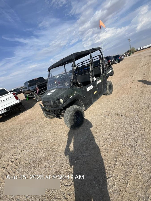 2018 Kawasaki MULE PRO-DX Kawasaki Mule 4x4 Diesel UTV w/Hard Top, Windshield, Beacon, Backup Alarm, ES Keypad/Hardware Installed