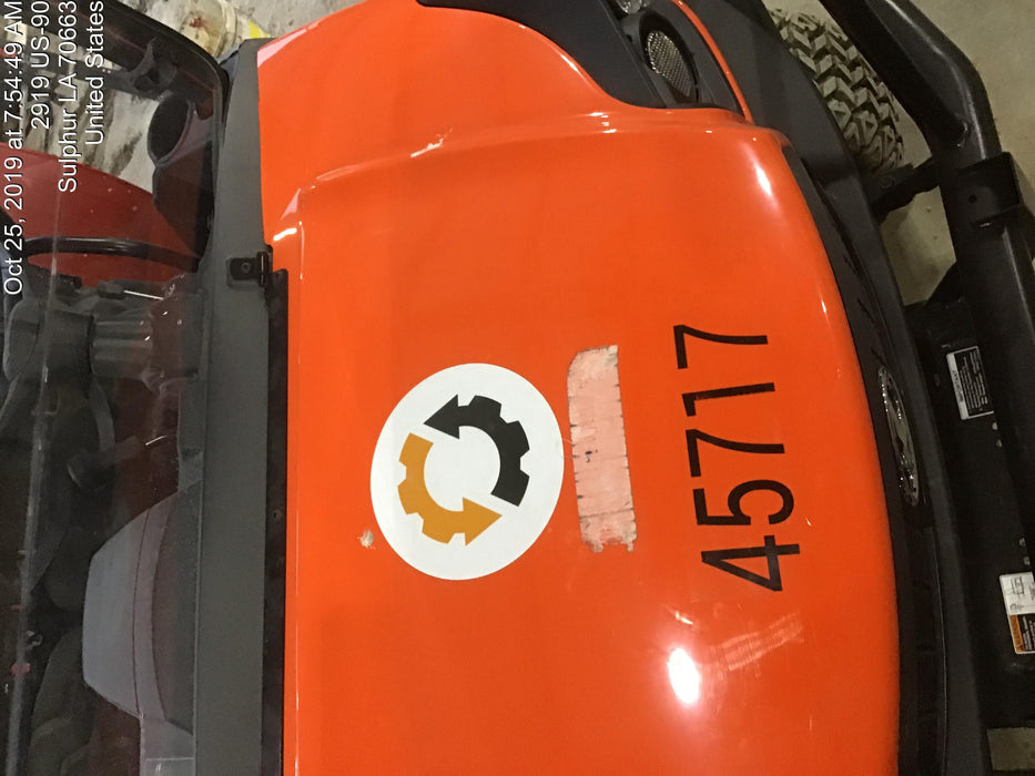 2019 Kubota RTV-XG850WL-H 4wd Utility Cart, Gas, 2 Seat, LED Strobe, Windshield Tempered Glass, Plastic Canopy, Wire Harness Kit, Backup Alarm