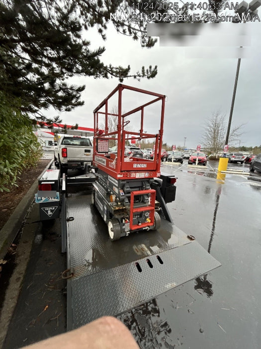 2020 Skyjack SJIII-3219 Solid NM Tires, Half height spring hinged entry gate, Dual Beacons, 800W Inverter