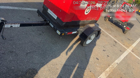 2022 Shindaiwa DGW400MDL Kubota D902 Engine, 23 HP, Dual Op Welder, Wire, Arc, Droop Stick, Tig, and CC Stick Functionality, Simulphase, 3 Phase and 1 Phase Gen Output, Single Axle NB Trlr, Slr Trckl Chrg 12V 12W, Fire Ext