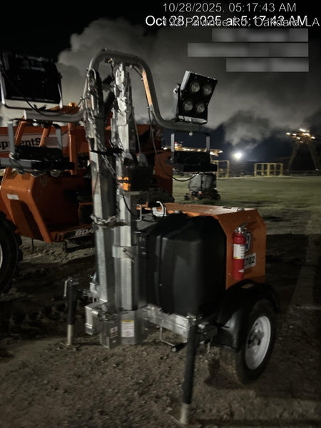 2024 Wanco WLTT-4MM4K Diesel, Deep Sea Controller, Shore Power Plug, Auto Start, (4) 350W LED Floodlights, 4kW Generator, 60 Gal Fuel Tank, 2" Ball, T3