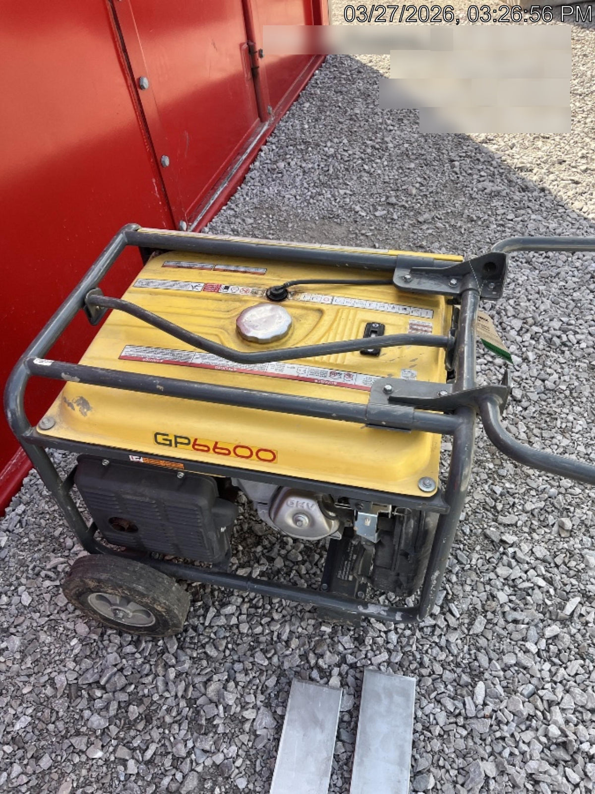 2020 WACKER NEUSON GP6600A