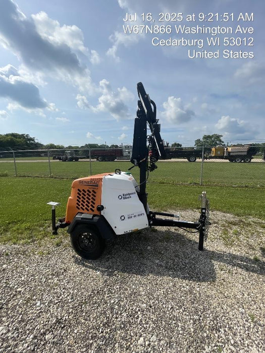 2023 Generac MLT2 Diesel, Flex Switch 120V Input, Powerzone Controller, (4) 320W LED Lights, 4kW Generator, 39.9 Gal Fuel Tank, 2" Ball, T3