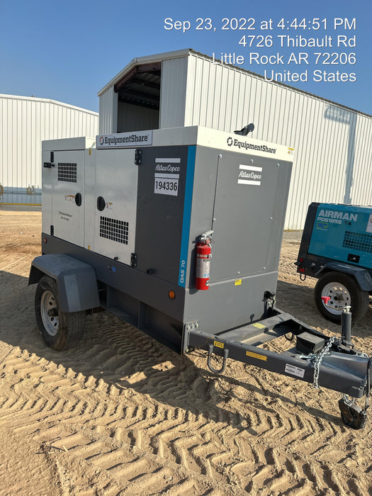 2021 ATLAS COPCO QAS 70