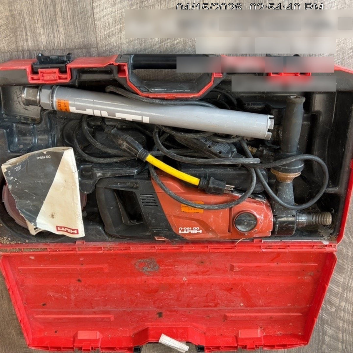 2024 HILTI DD 150-U