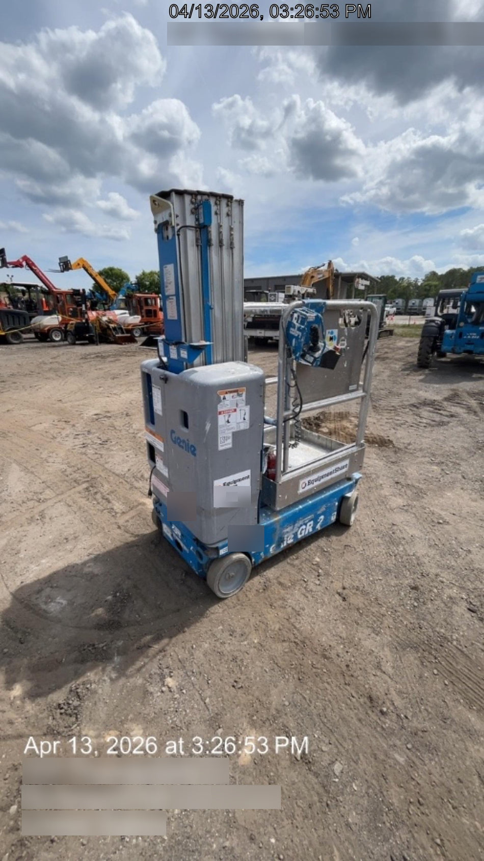 2019 GENIE GR-20