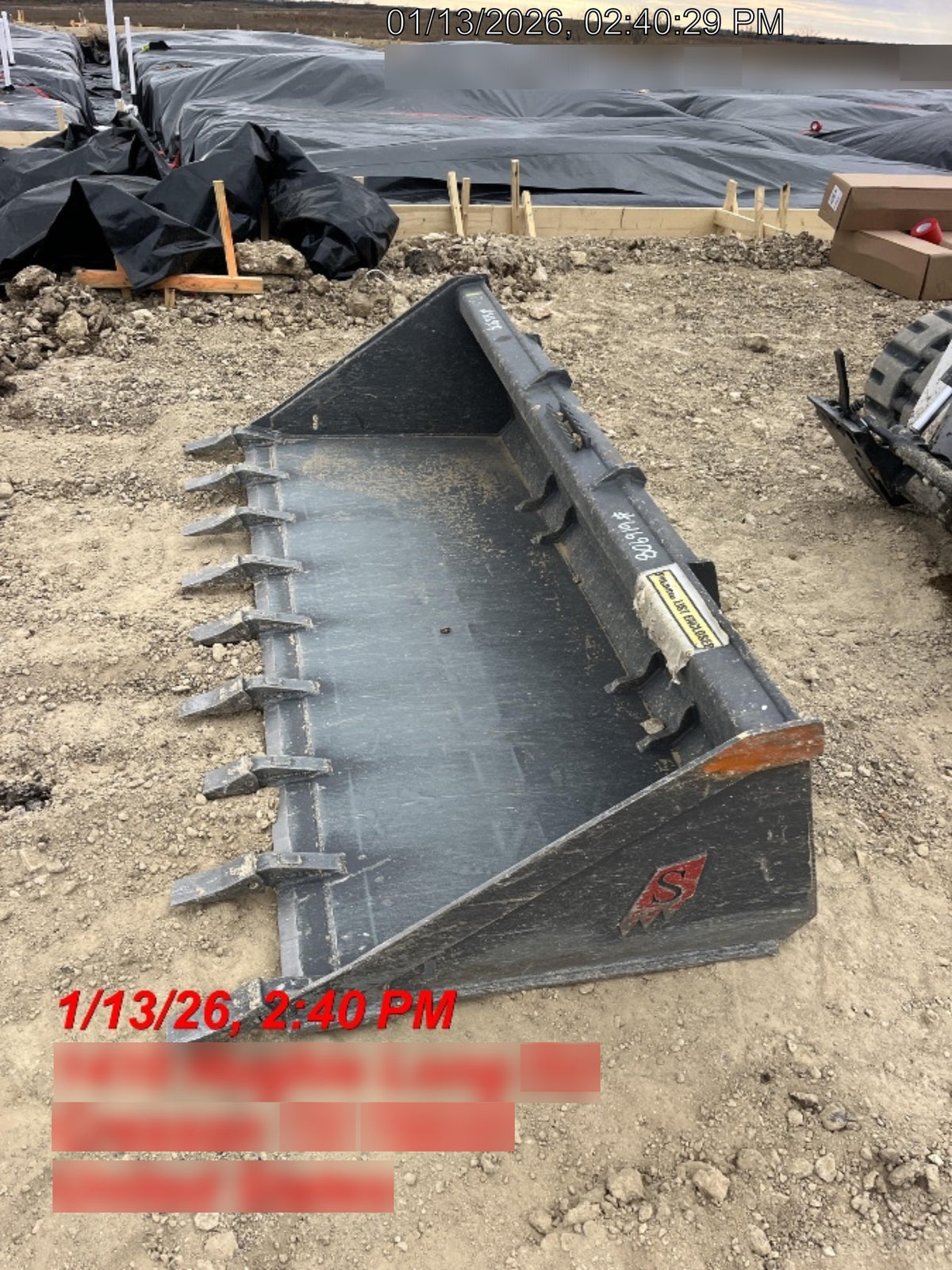 2025 SOLESBEE 80" Tooth Bucket, CTL - Solesbee's