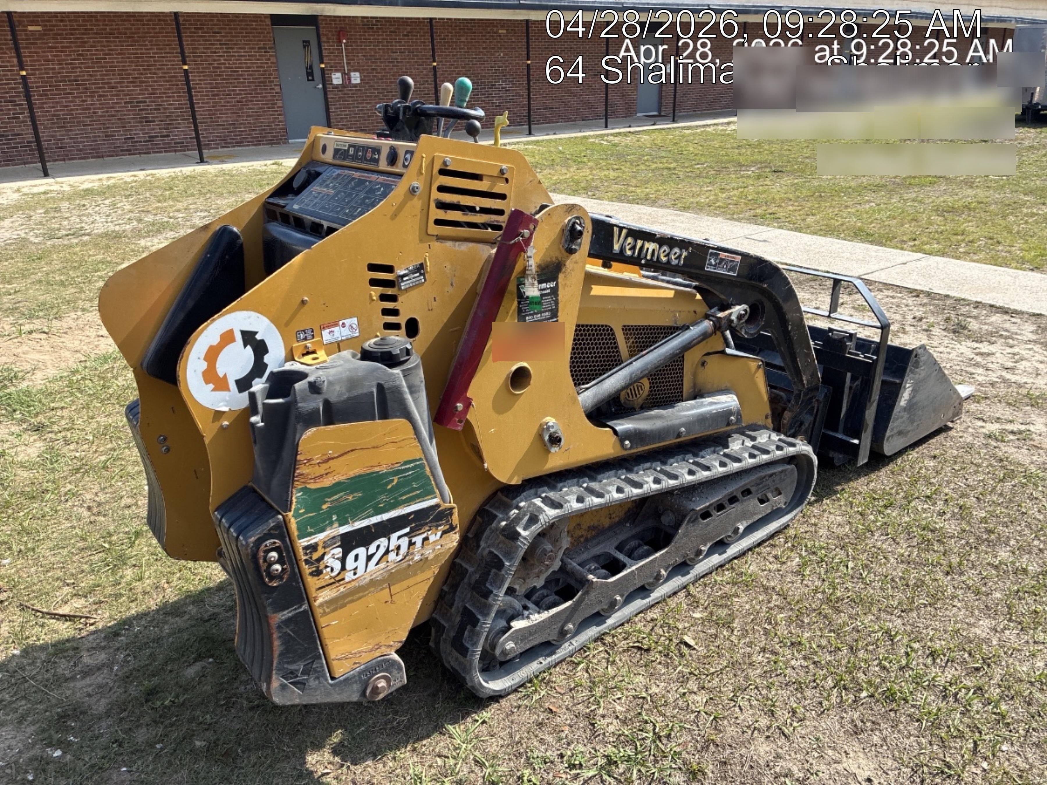 2019 VERMEER S925TX