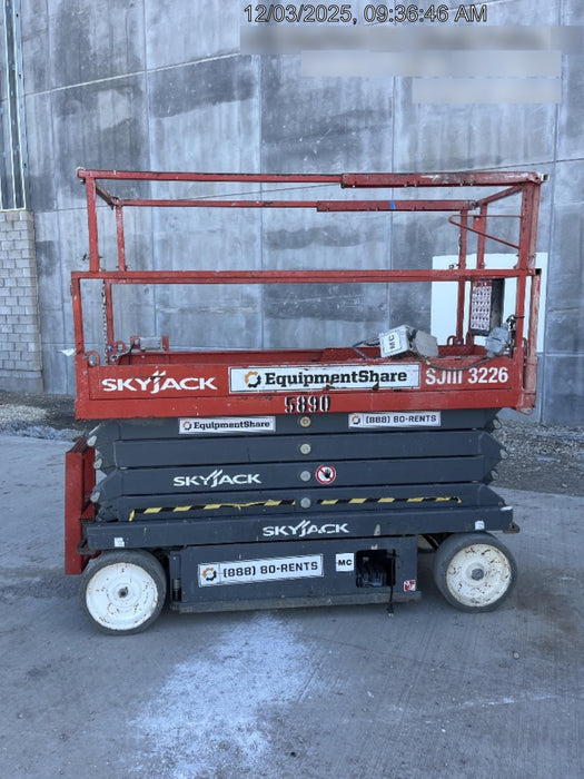 2017 Skyjack SJIII-3226 Skyjack SJ3226, Trojan Battery Set, Extended Warranty 5yr/5k hr