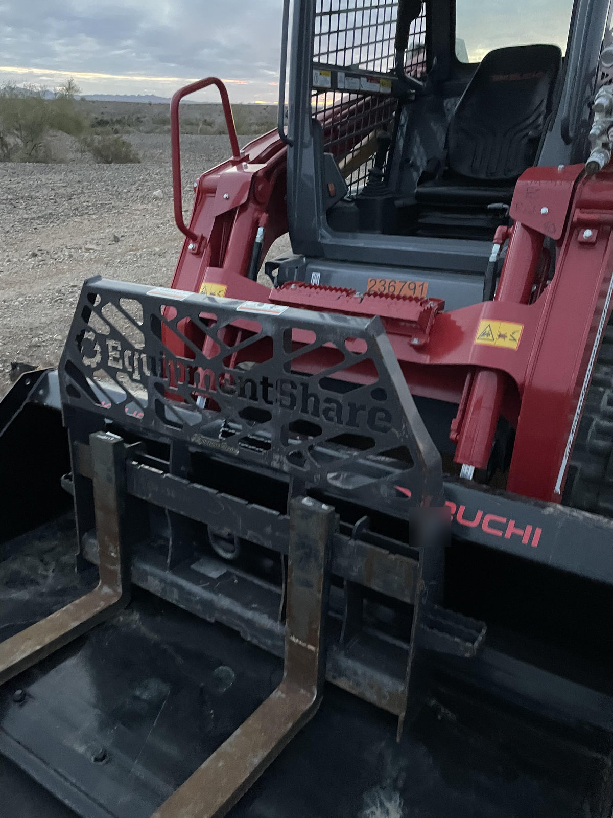 2021 PALADIN 48" Pallet Fork Assembly