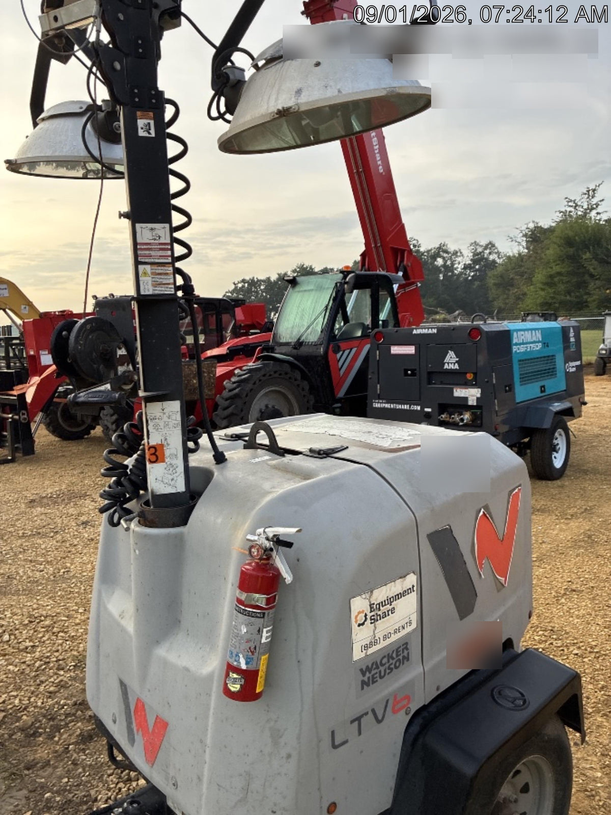 2019 Wacker Neuson LTV6L-MH Standard Options, ES Track Hardware, Fuel Level Sensor