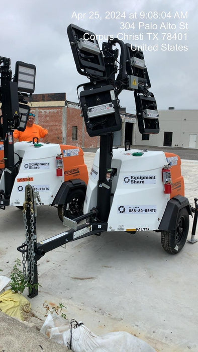 2024 Generac MLT2 Diesel, Flex Switch 120V Input, Powerzone Controller, 
(4) 320W LED Lights, 4kW Generator, 39.9 Gal Fuel Tank, 2" Ball, T3