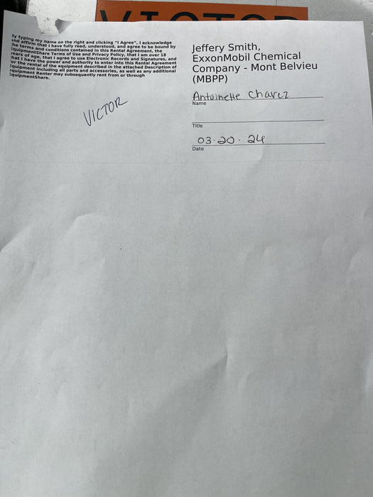 2022 MICHIGAN PNEUMATIC MP-133-ORANGE-NEP