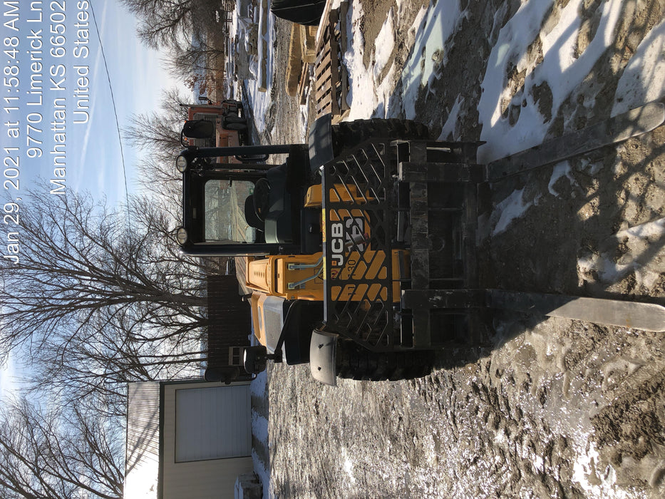 2020 JCB 505-20TC Canopy, Solid Tires, Work Lights, Beacon, Aux Hydraulics, Back up Alarm, ES Decals