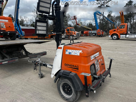 2023 Generac MLT2 Diesel, Flex Switch 120V Input, Powerzone Controller, 
(4) 320W LED Lights, 4kW Generator, 39.9 Gal Fuel Tank, 2" Ball, T3