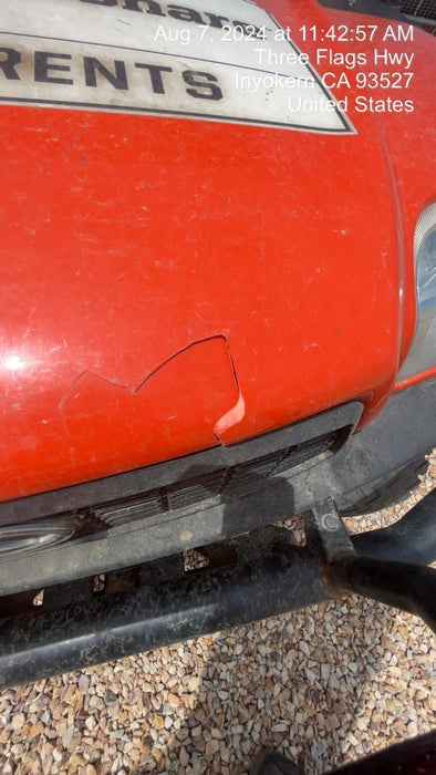 2022 Kubota RTV-X1140W-H Plastic Canopy, Windshield Acrylic Clear, LED Strobe Light, Wire Harness Kit, Back up Alarm