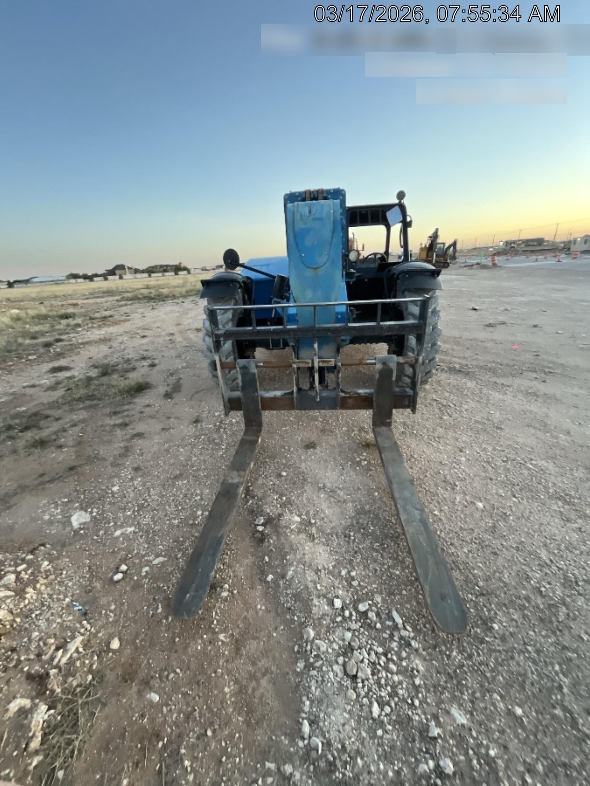 2017 Genie GTH-844 Genie GTH844, 60" Carriage, Solid Tires