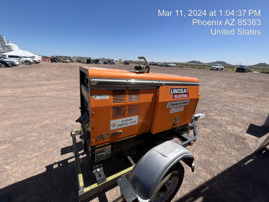 2022 Lincoln Electric LE400 Kubota V1505, Trlr, Cable Rack, Light Kit, ES Decals, T3