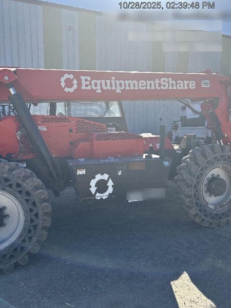 2019 Manitou MTA12042 120hp T4F, Cab/Heat/Air, Cab and Boom LED work lights, Auxiliary Hydraulics, Solid Tires, Amber strobe, Lift Hook 66" Carriage, 60" Forks
