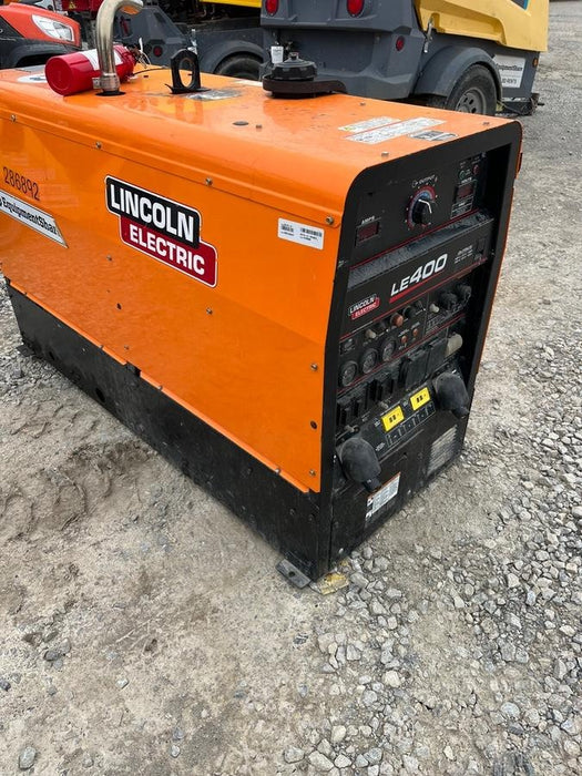 2022 Lincoln Electric LE400 Kubota V1505, Trlr, Cable Rack, Light Kit, ES Decals, T3