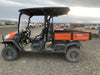 2022 Kubota RTV-X1140W-H Plastic Canopy, Windshield Acrylic Clear, LED Strobe Light, Wire Harness Kit, Back up Alarm