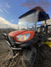 2021 Kubota RTV-X1140W-H Plastic Canopy, Windshield Acrylic Clear, LED Strobe Light, Wire Harness Kit, Back up Alarm