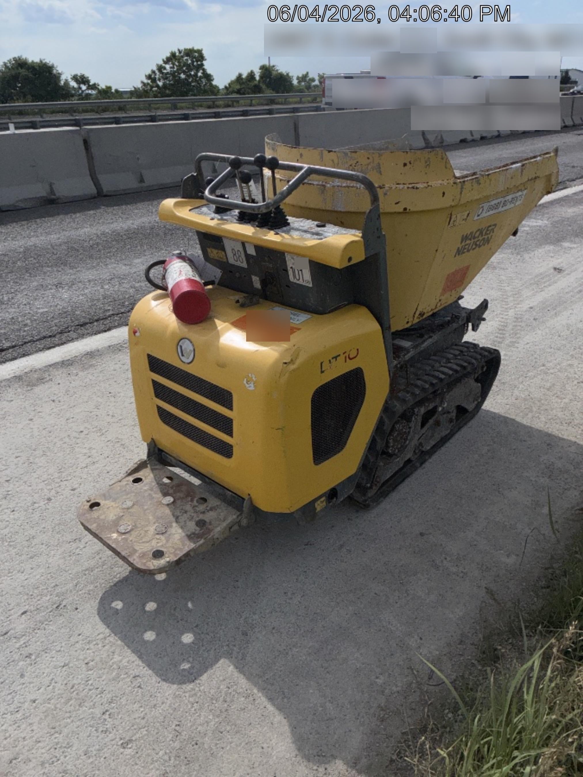2019 WACKER NEUSON DT10