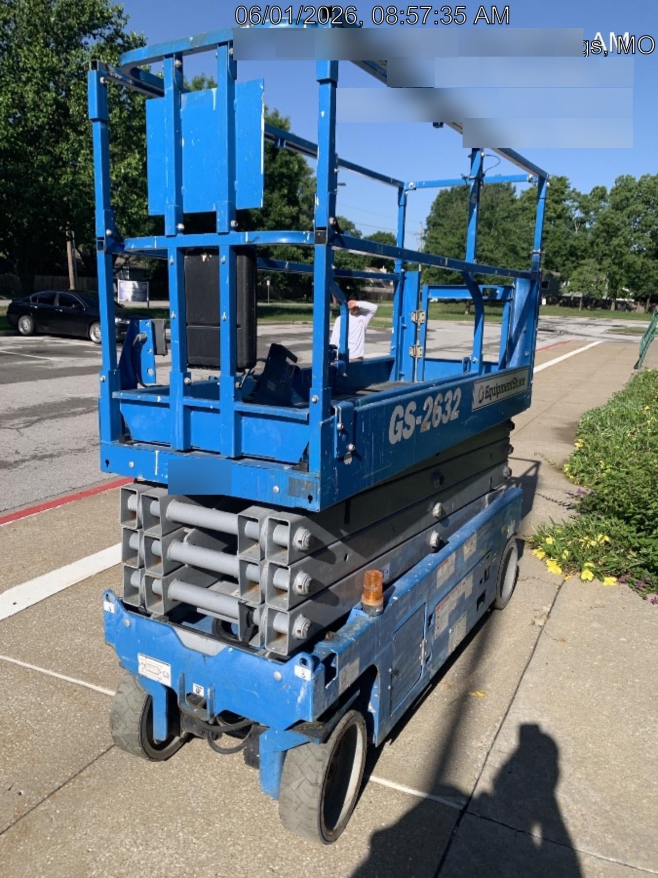 2019 Genie GS-2632 Folding Rails, Swing Gate, EE Rated