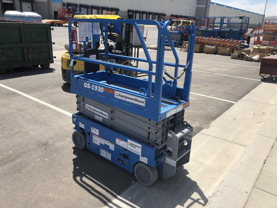 2020 Genie GS-1930 Fixed rails with chain entry gate - Pre A92.20