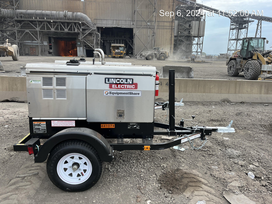 2024 Lincoln Electric LE400 Kubota V1505, Trlr, Cable Rack, Light Kit, ES Decals, T3