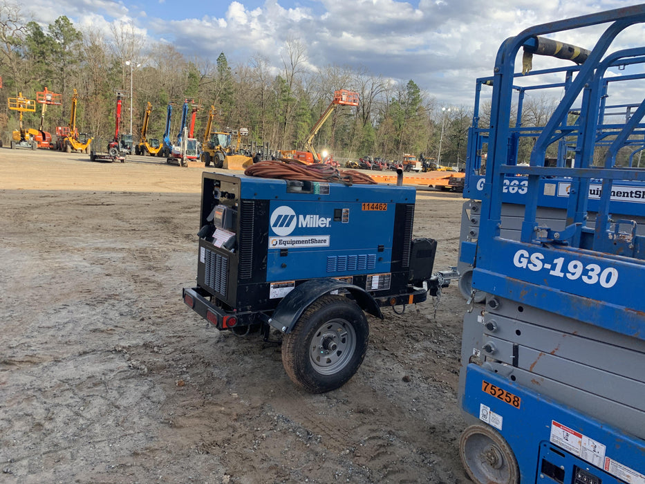 2020 Miller Electric BIG BLUE 400 Trailer Mounted Welder