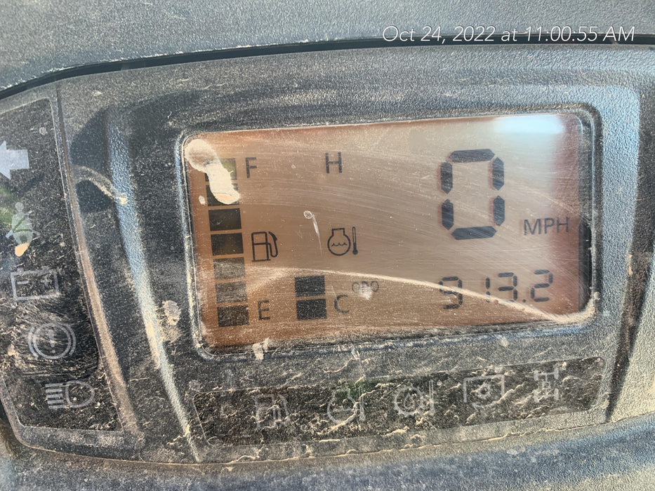 2022 Kubota RTV-X1140W-H Plastic Canopy, Windshield Acrylic Clear, LED Strobe Light, Wire Harness Kit, Back up Alarm