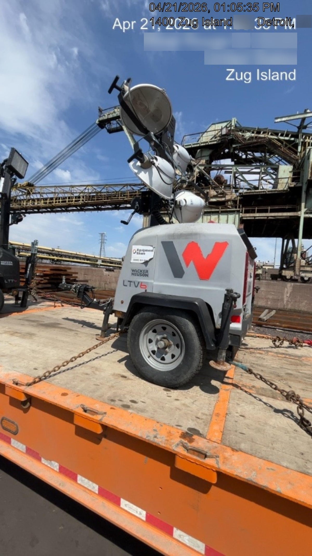 2019 Wacker Neuson LTV6L-MH Standard Options, ES Track Hardware, Fuel Level Sensor