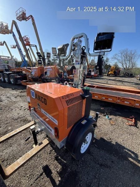 2024 Wanco WLTT-4MM4K Diesel, Deep Sea Controller, Shore Power Plug, Auto Start, (4) 350W LED Floodlights, 4kW Generator, 60 Gal Fuel Tank, 2" Ball, T3