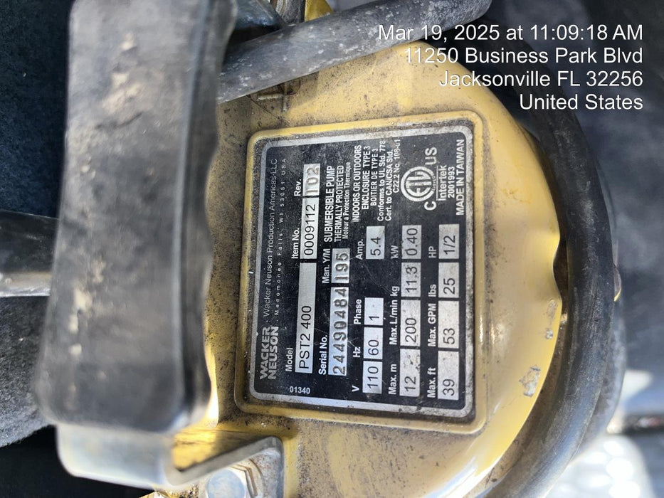 2020 WACKER NEUSON PST2