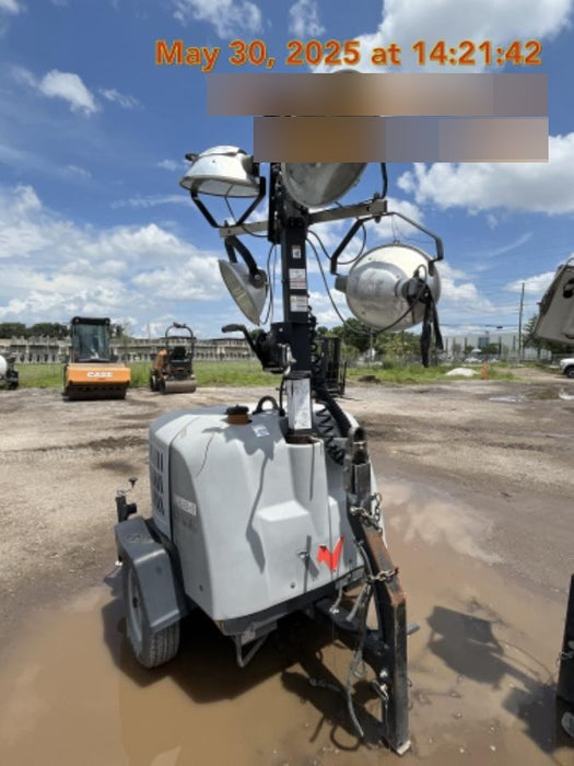 2019 Wacker Neuson LTV6L-MH Wacker Neuson LTV6L Mobile Light Tower w/Fuel Level Sensor Installed