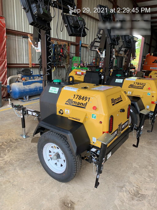 Allmand NLV3GR 3kW Light Plant - LED