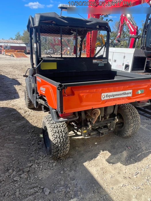2019 Kubota RTV-XG850WL-H 4wd Utility Cart, Gas, 2 Seat, LED Strobe, Windshield Tempered Glass, Plastic Canopy, Wire Harness Kit, Backup Alarm