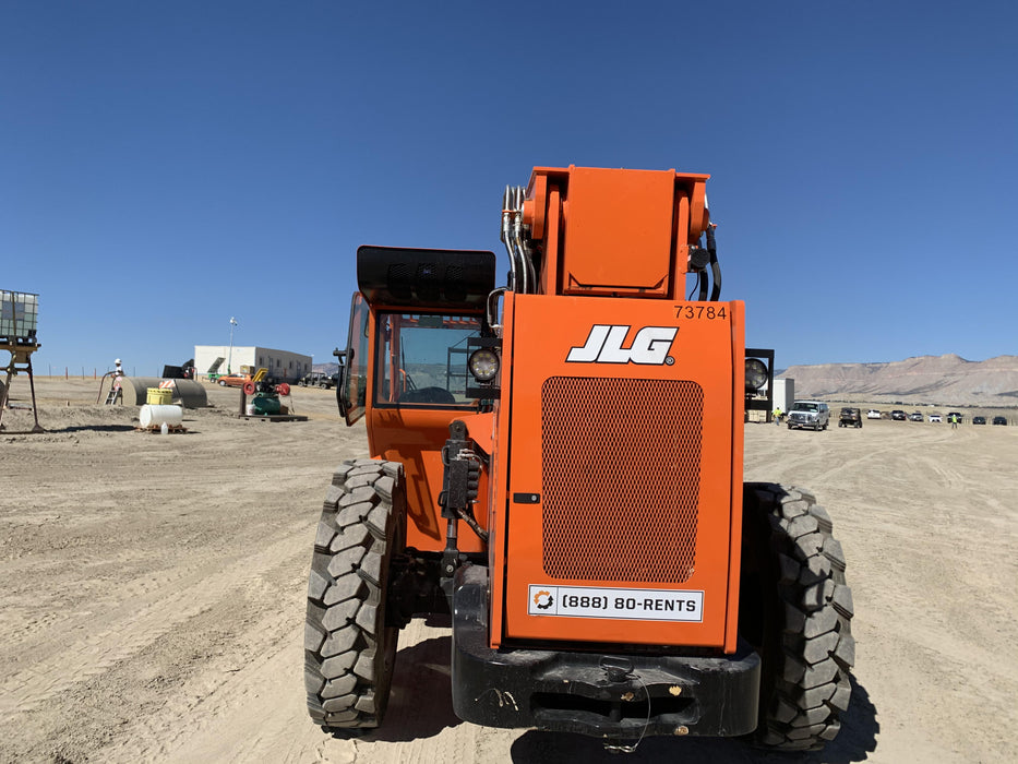 2020 Skytrak 10054 Cab/Heat/Air, Solid Tires, Work Lights, Beacon, Aux Hydraulics, Back up Alarm, Lifting Eye, ES Decals