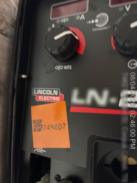 2026 LINCOLN ELECTRIC LN-25X w/Flowmeter