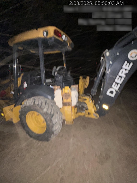 2020 John Deere 310LEP Canopy, 4WD, Standard Stick, Pilot Controls, 2 Way Hydraulics, TAG Manual QC