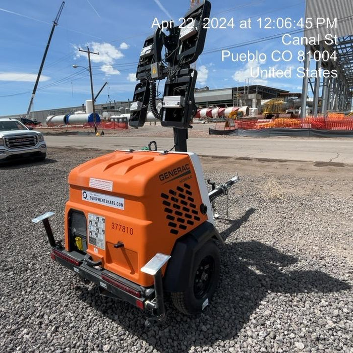 2023 Generac MLT2 Diesel, Flex Switch 120V Input, Powerzone Controller, 
(4) 320W LED Lights, 4kW Generator, 39.9 Gal Fuel Tank, 2" Ball, T3