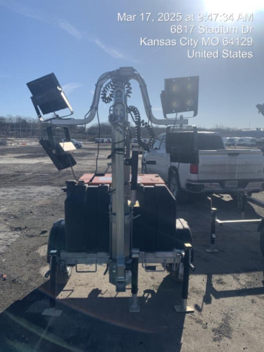 2024 Wanco WLTT-4MM4K Diesel, Deep Sea Controller, Shore Power Plug, Auto Start, (4) 350W LED Floodlights, 4kW Generator, 60 Gal Fuel Tank, 2" Ball, T3