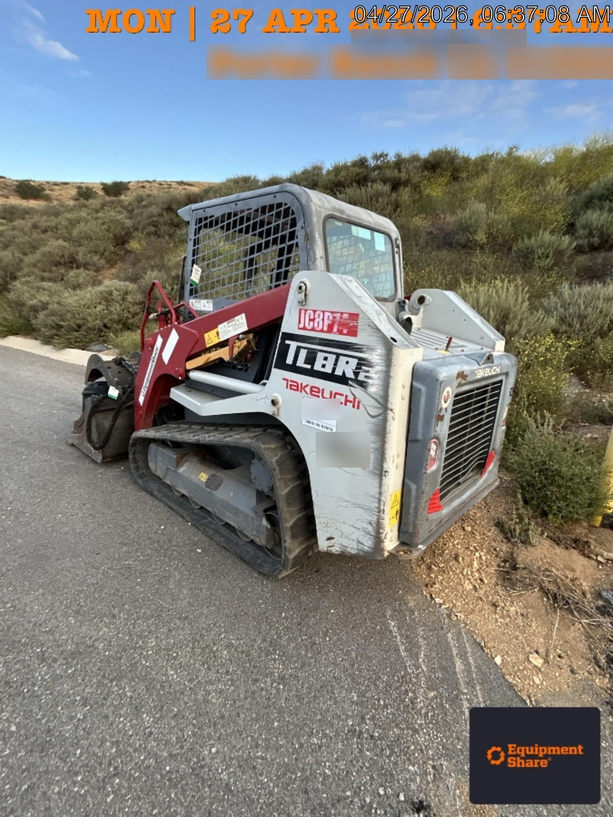 2021 TAKEUCHI TL8R2-R